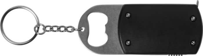 Sleutelhanger Karen | 3-in-1 | Ledlampje | Flesopener | Rolmaat