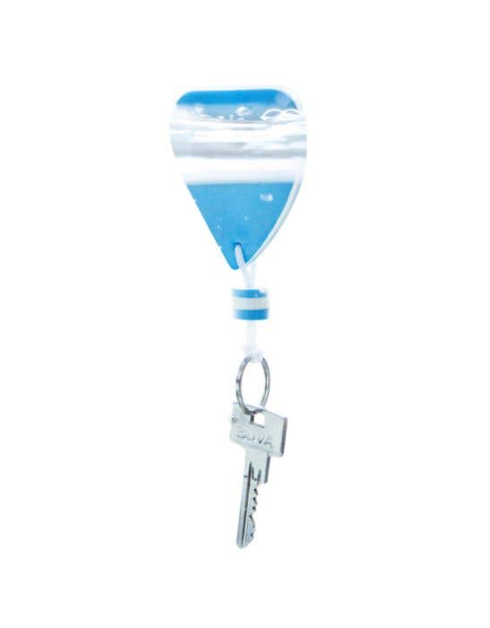 Drijvende sleutelhanger Zeilschip