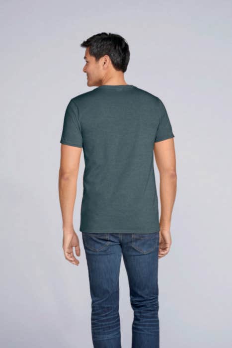 Gildan t-shirt Soft Style V-neck Heren