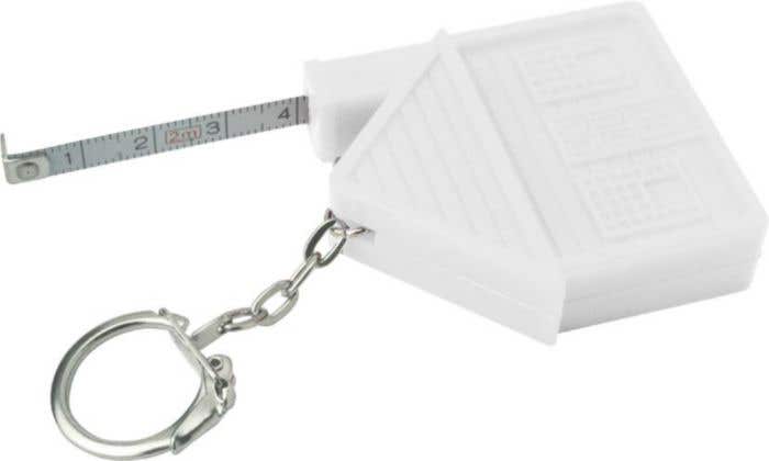 Sleutelhanger Dane | Rolmaat 2 m | Huisvorm