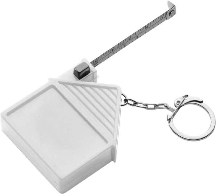 Sleutelhanger Dane | Rolmaat 2 m | Huisvorm