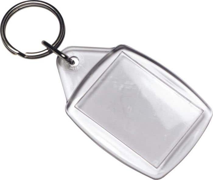 Sleutelhanger Crystal | Transparant