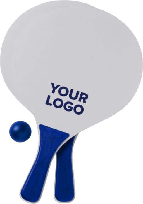 Beachball set Brava | Hout | 2 batjes en bal