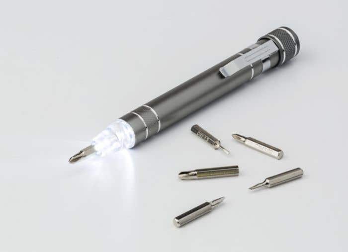 Schroevendraaierset met lampje