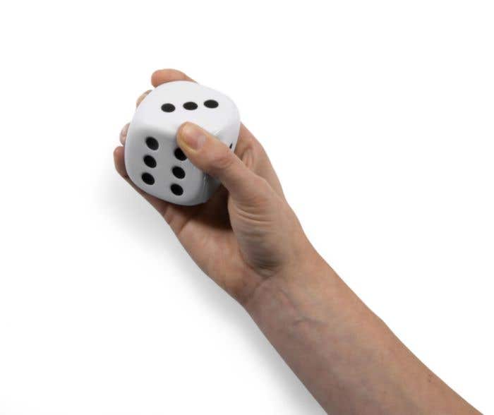 Anti-stress figuur Dobbelsteen