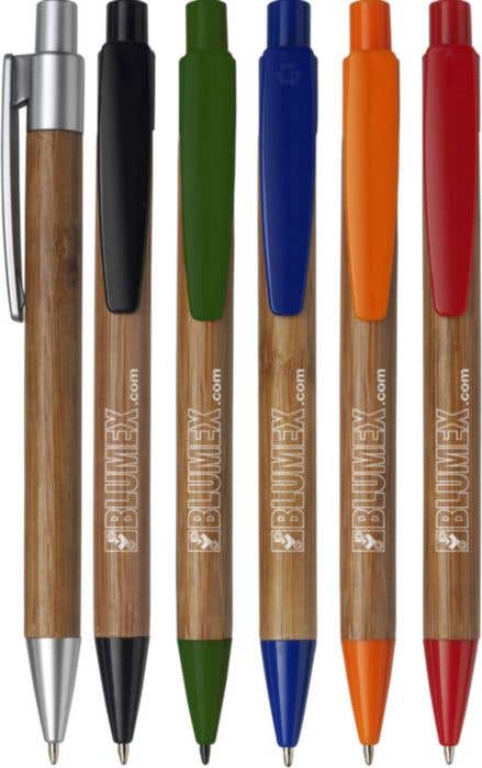 Bamboe balpen Kim