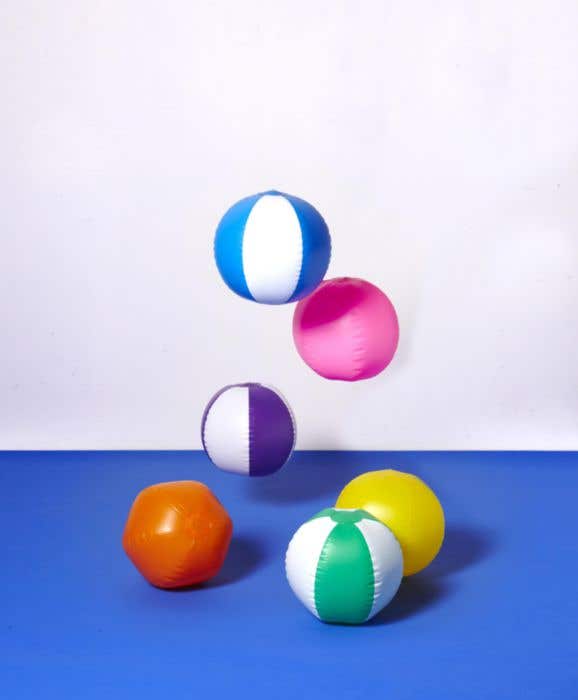Opblaasbare strandbal Colour