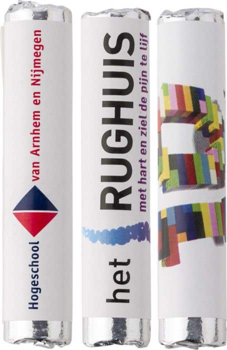 Snoeprolletjes in pepermunt of fruitsmaak [12 tabletten]