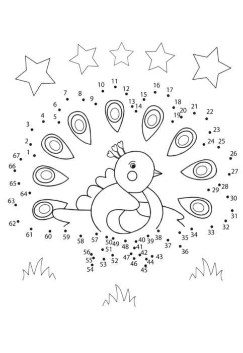 Kleurboek punt naar punt