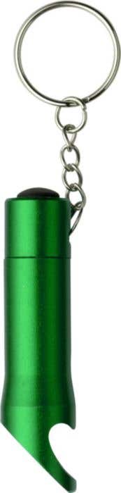 Sleutelhanger Carla | Aluminium | Zaklamp | Flesopener
