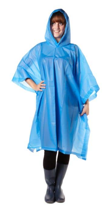 Poncho met etui