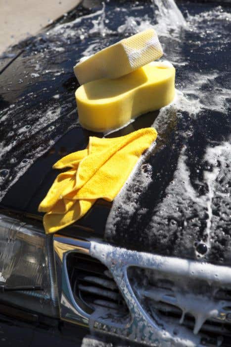 Autowasset Spongy | 3-delig | In tasje