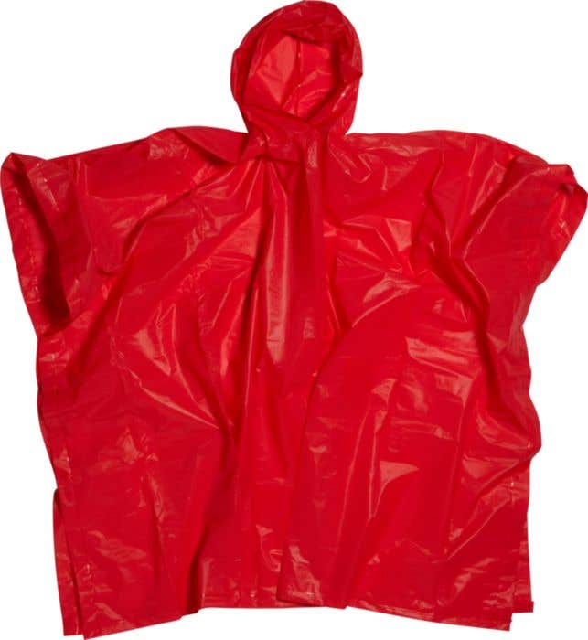 Poncho met etui