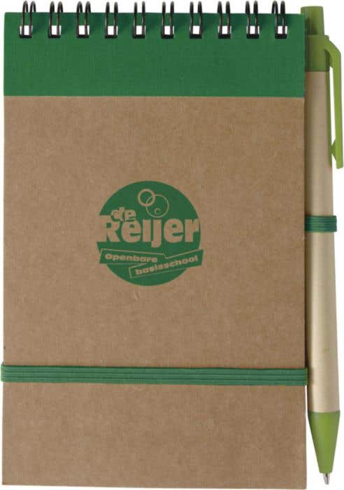 Notitieboek Emory | A6 | Gerecycled | Gelinieerd | Met pen