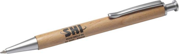 Balpen Marissa | Hout | Metalen details