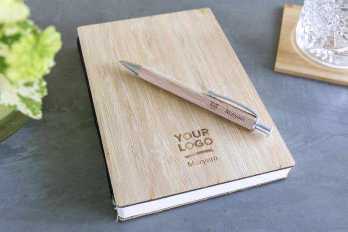 Balpen Marissa | Hout | Metalen details