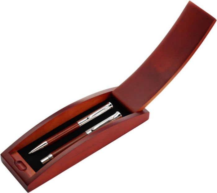Schrijfset Rosewood [2-delig]