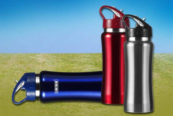 Drinkfles Shine | 600 ml | RVS | Enkelwandig | Drinktuit