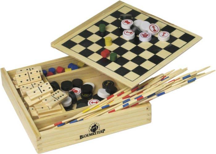 Spellenset Cherie | Hout | 5-in-1
