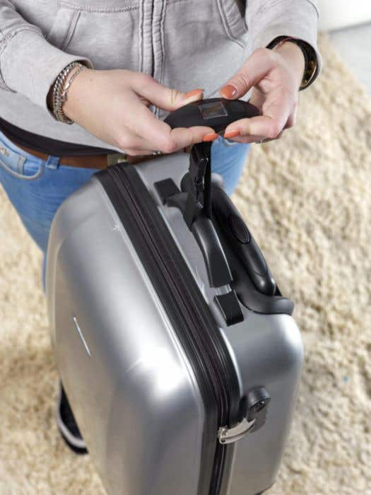 Digitale bagageweegschaal