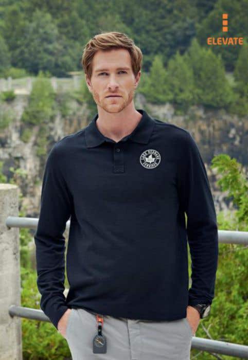 Elevate polo Oakville Longsleeve Heren