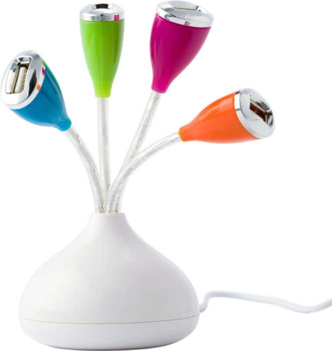 Computer hub Flower