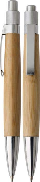 Balpen Arabella | Bamboe | Metalen details