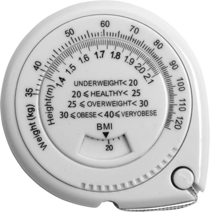 BMI-meetlint Jasper | 1,5 m | Met BMI-schaal