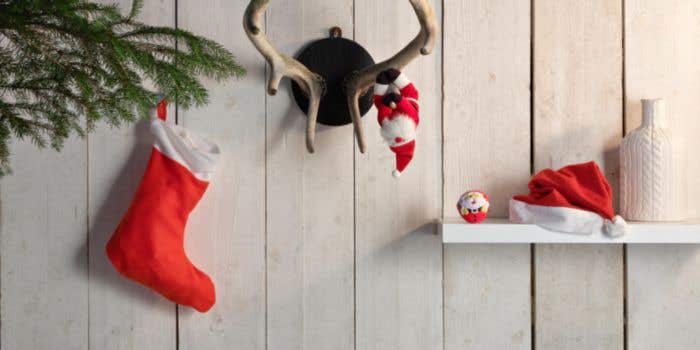 Anti-stressfiguur Kerstman
