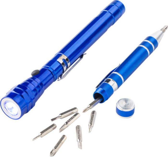 Schroevendraaierset met zaklamp