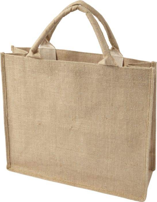 Boodschappentas Ridley | 17 L | Jute | Gelamineerde binnenkant