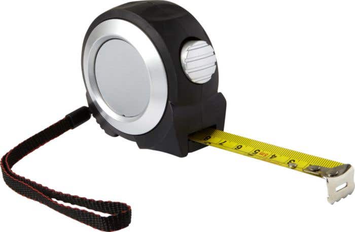 Rolmaat Mike | 5 m | Riemclip | Draaglus