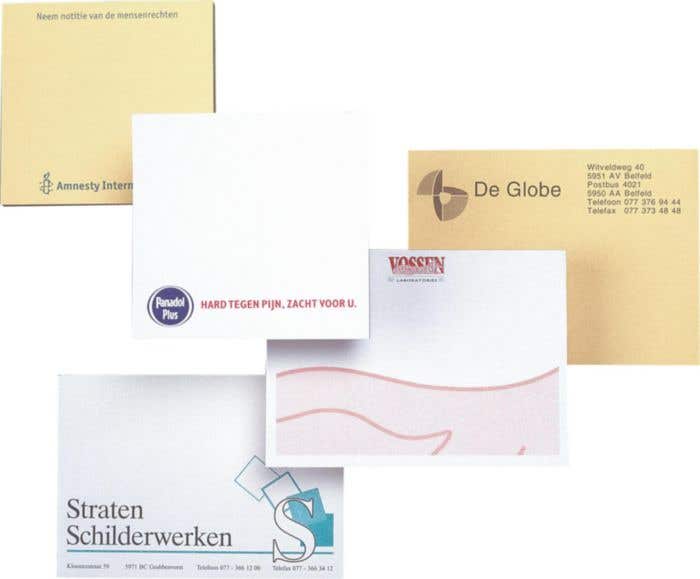 Zelfklevend memoblok [10x7,5 cm]