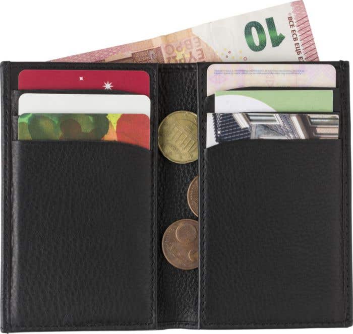 Leder creditcardhouder Duo (RFID)
