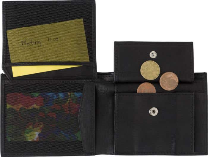 Leder portemonnee Ease (RFID)