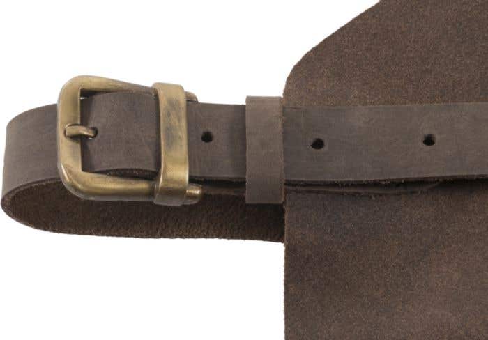 Leder keukenshort