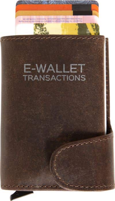 Lederen Portemonnee (RFID)