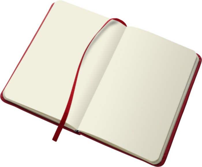 Notitieboek Desk | A5 | 96 pagina's | Blanco | Eenkleurig