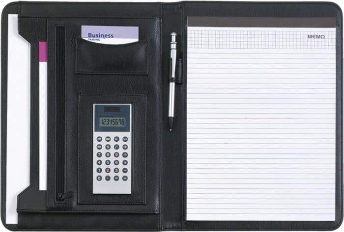 Schrijfmap met dualpower calculator [A4]