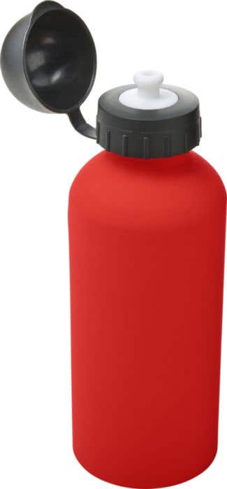 Aluminium Rubberised waterfles [600 ml]