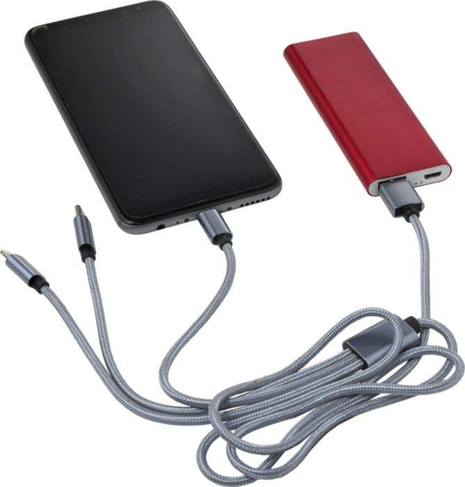 Oplaadkabel Mobile | 3-in-1 | 1 m kabellengte