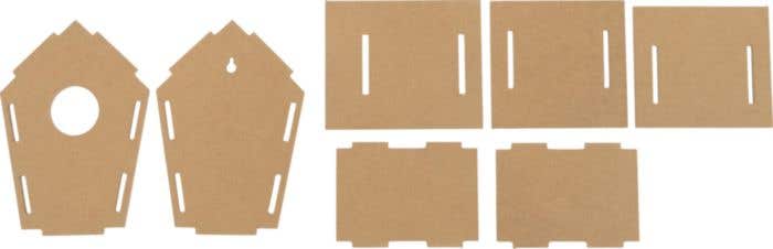 DIY vogelhuisje bouwpakket