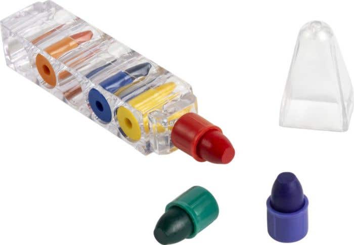 Waskrijt Multicolour [6 kleuren]