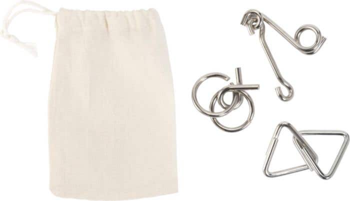 Metalen puzzel set [3-delig]