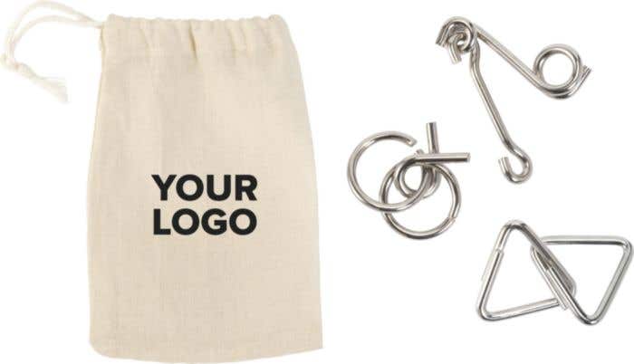 Metalen puzzel set [3-delig]