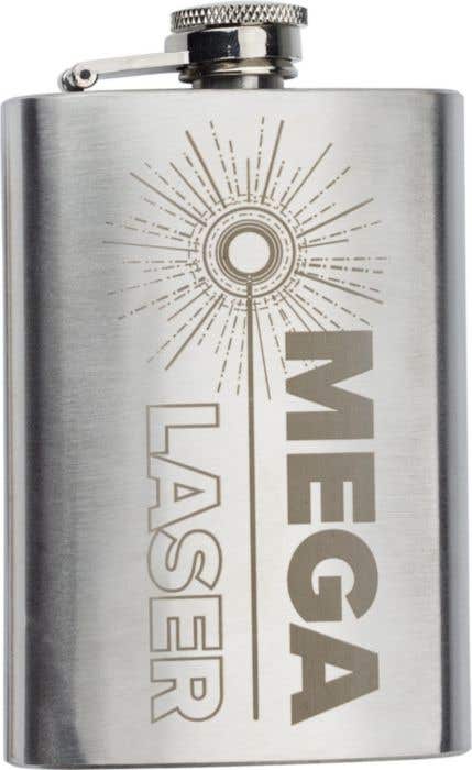 Heupfles Ingrid | 100 ml | RVS | Matte afwerking