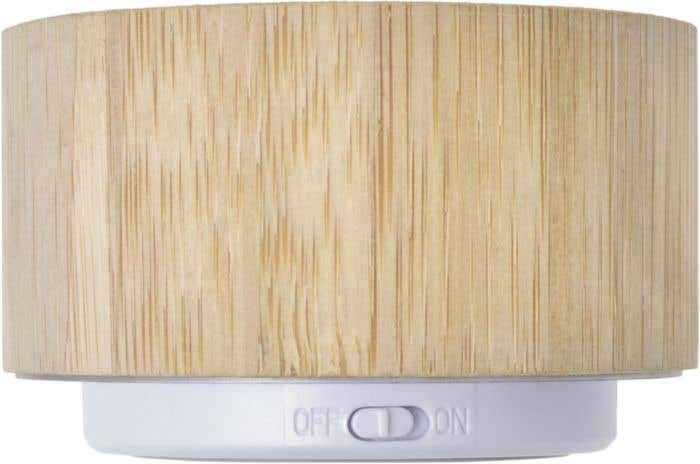 Speaker Sharon | Bamboe | Draadloos | Lichtstrips