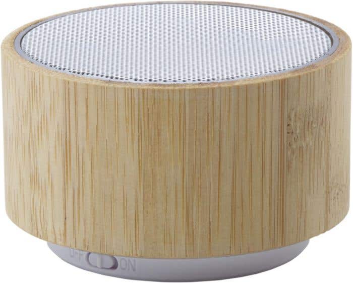 Speaker Sharon | Bamboe | Draadloos | Lichtstrips