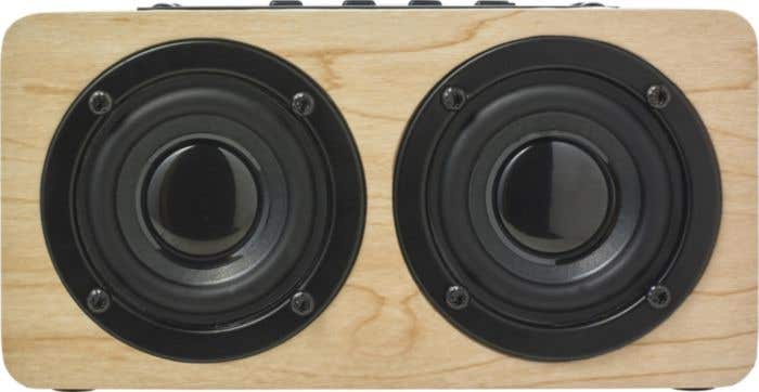 Draadloze speaker Duo Houtlook