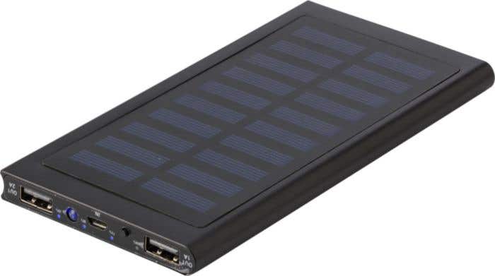 Powerbank Sonne | 8.000 mAh | Solar | LED-indicator